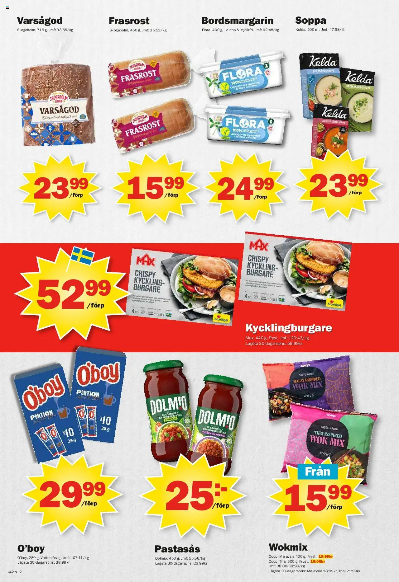 Pekås reklamblad aktuell från 13.10.2025 | Sida: 2 | Produkter: Soppa
