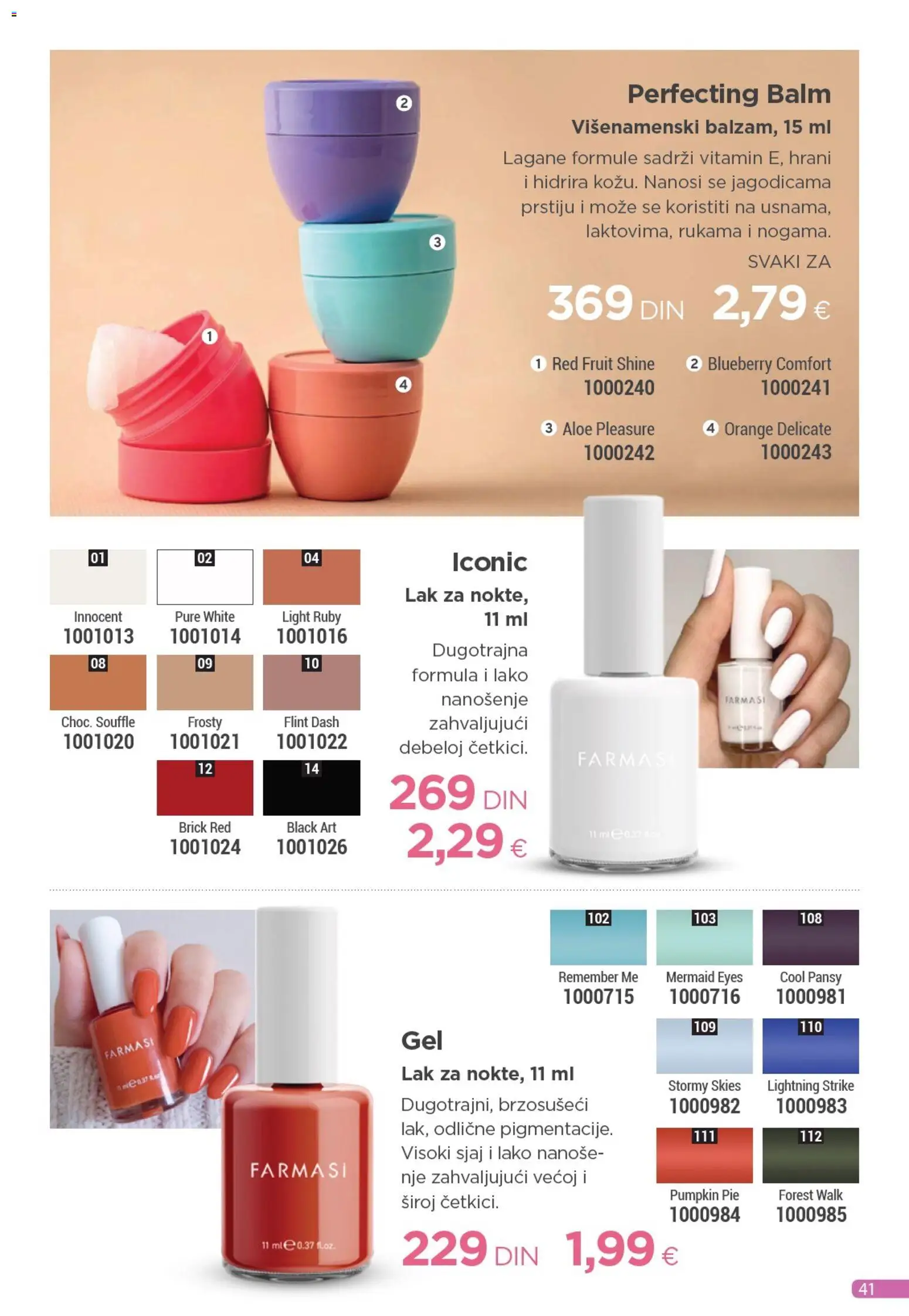 Farmasi katalog - važi od 01.11.2025 | Strana: 41