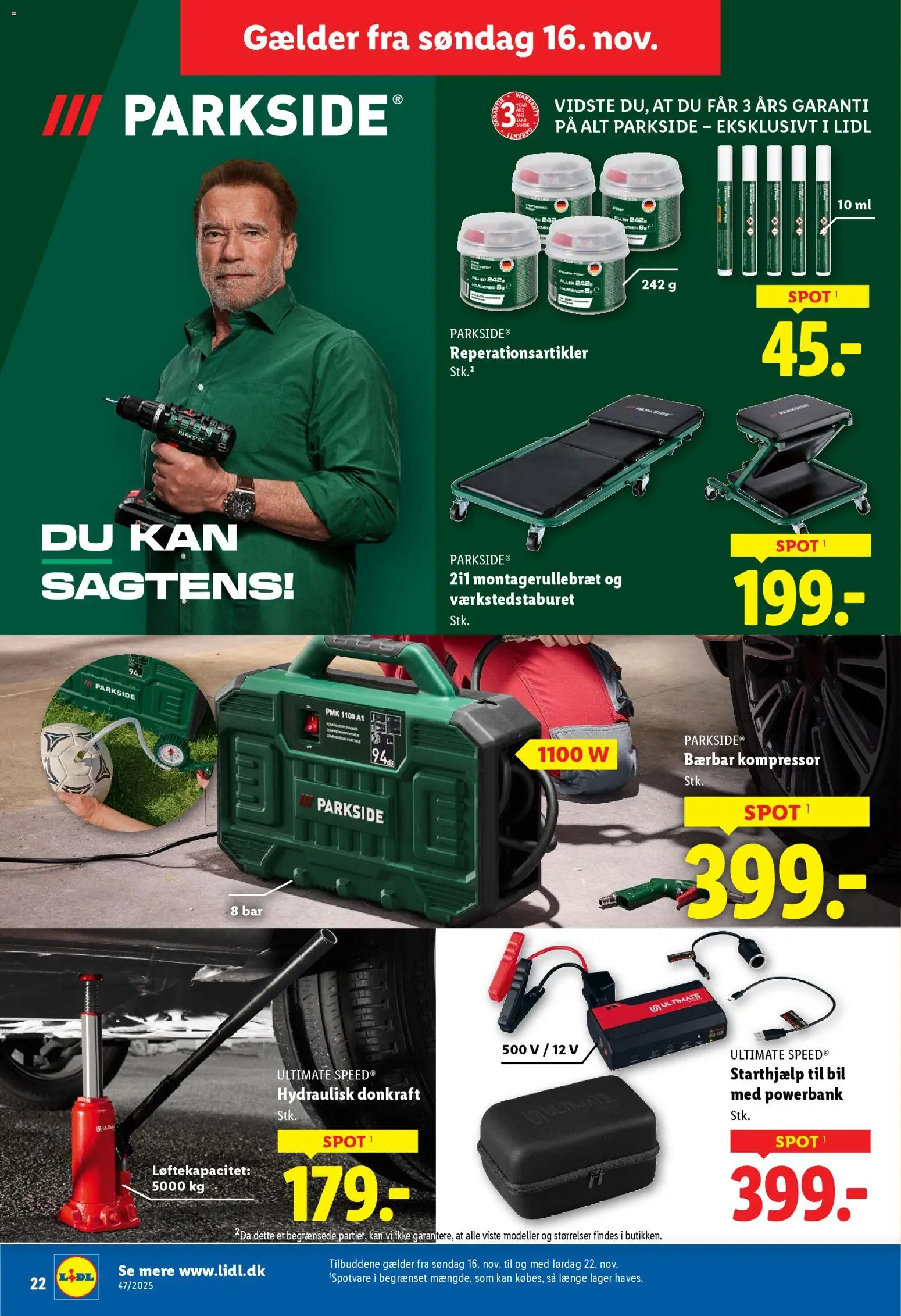 Lidl tilbudsavis – gyldig fra 16.11.2025 | Side: 8 | Produkter: Powerbank, Søm