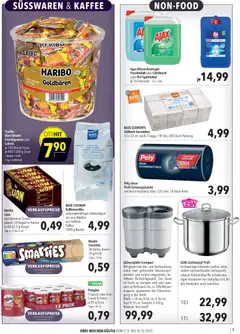 CITTI Markt Aktuelle Angebote für Profis ab 03.12.2025 gültig | Seite: 7 | Produkte: Haribo, Kaffee, Wasser, Pril