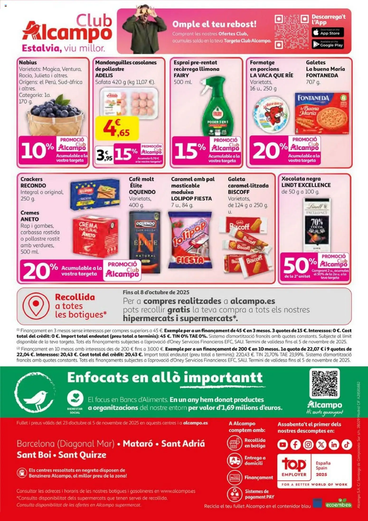 Alcampo -  HG catalan │ válido desde el 23.10.2025 | Página: 72 | Productos: Café, Κεραία, Crema