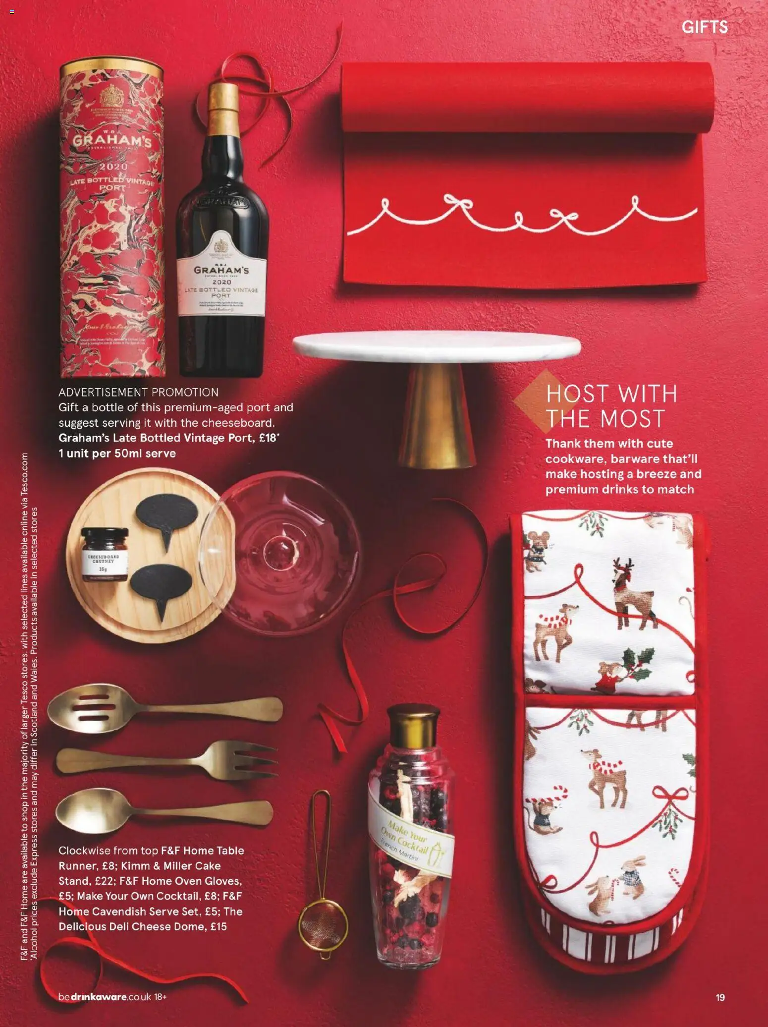 {H1} | Page: 19 | Products: Table, Cheese, Cake, Oven