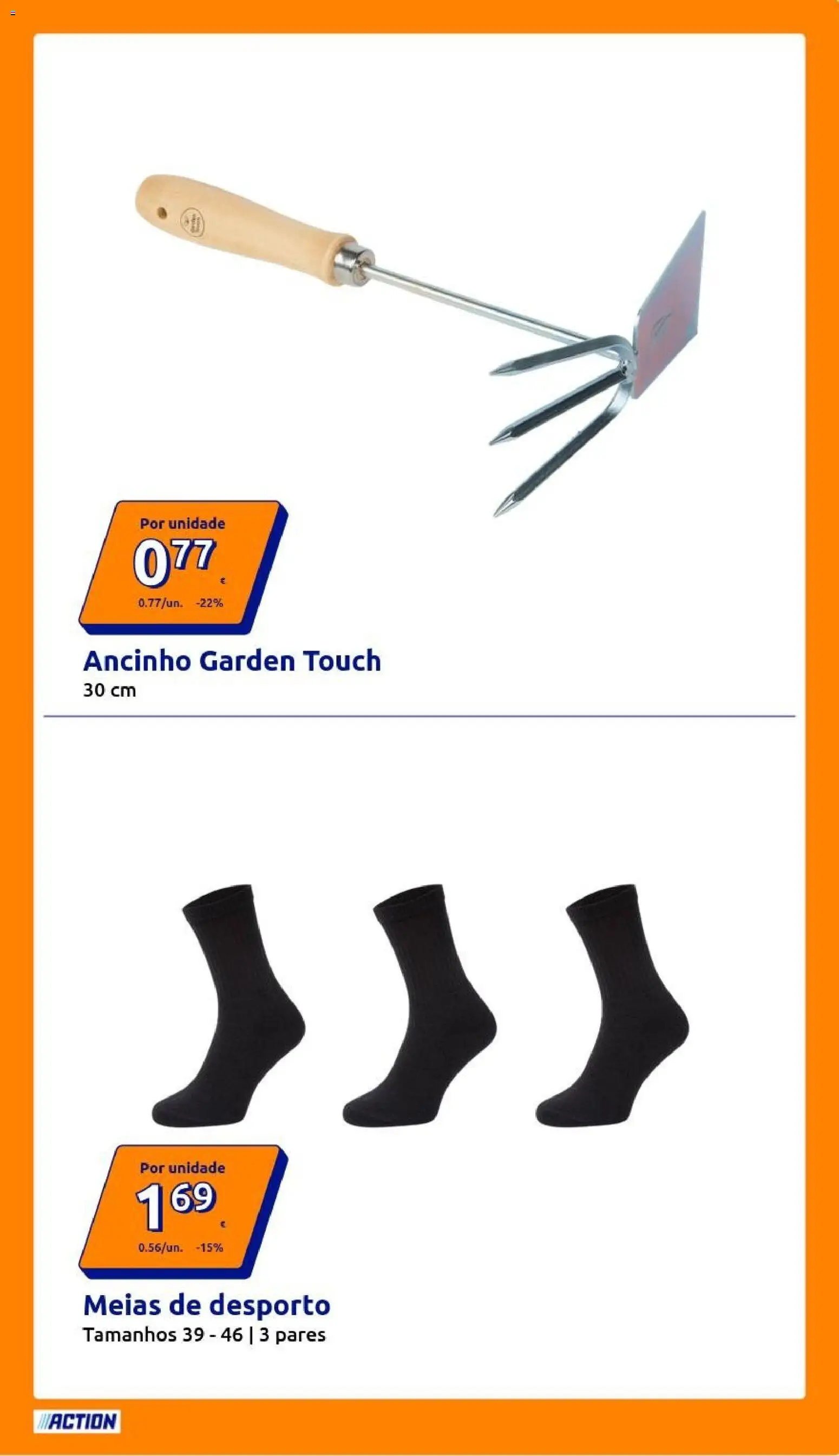 Action folheto │ válido de 08.04.2026 | Página: 13 | Produtos: Meias