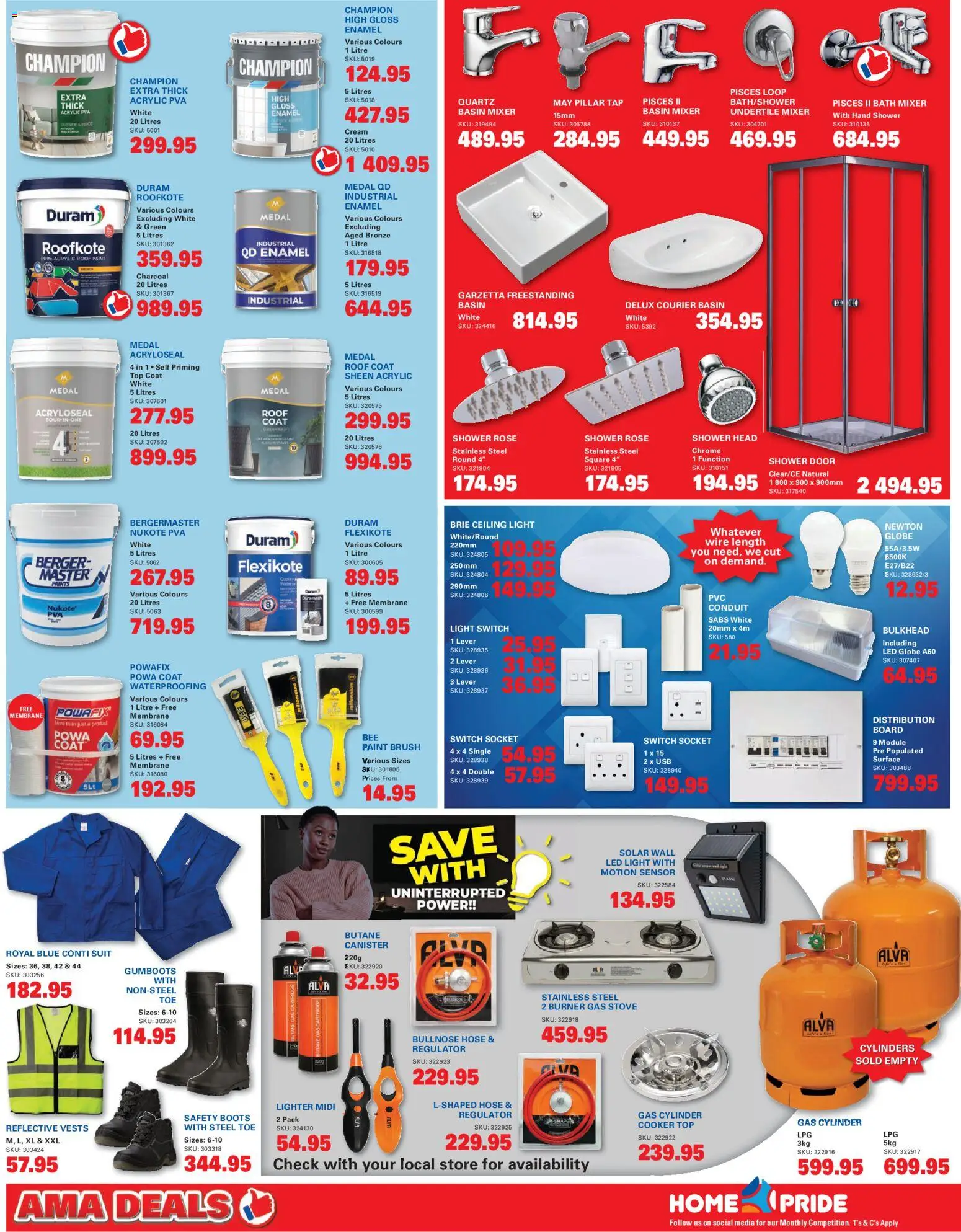 New Cashbuild catalogue – valid from 20.04.2026 | Page: 2 | Products: Cooker, Bath, Tap, Enamel