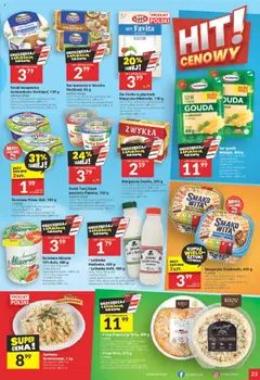 Twój Market Gazetka od 30.07.2025 | Strona: 23 | Produkty: Serek kanapkowy, Pizza z kurczakiem, Pizza, Śmietana