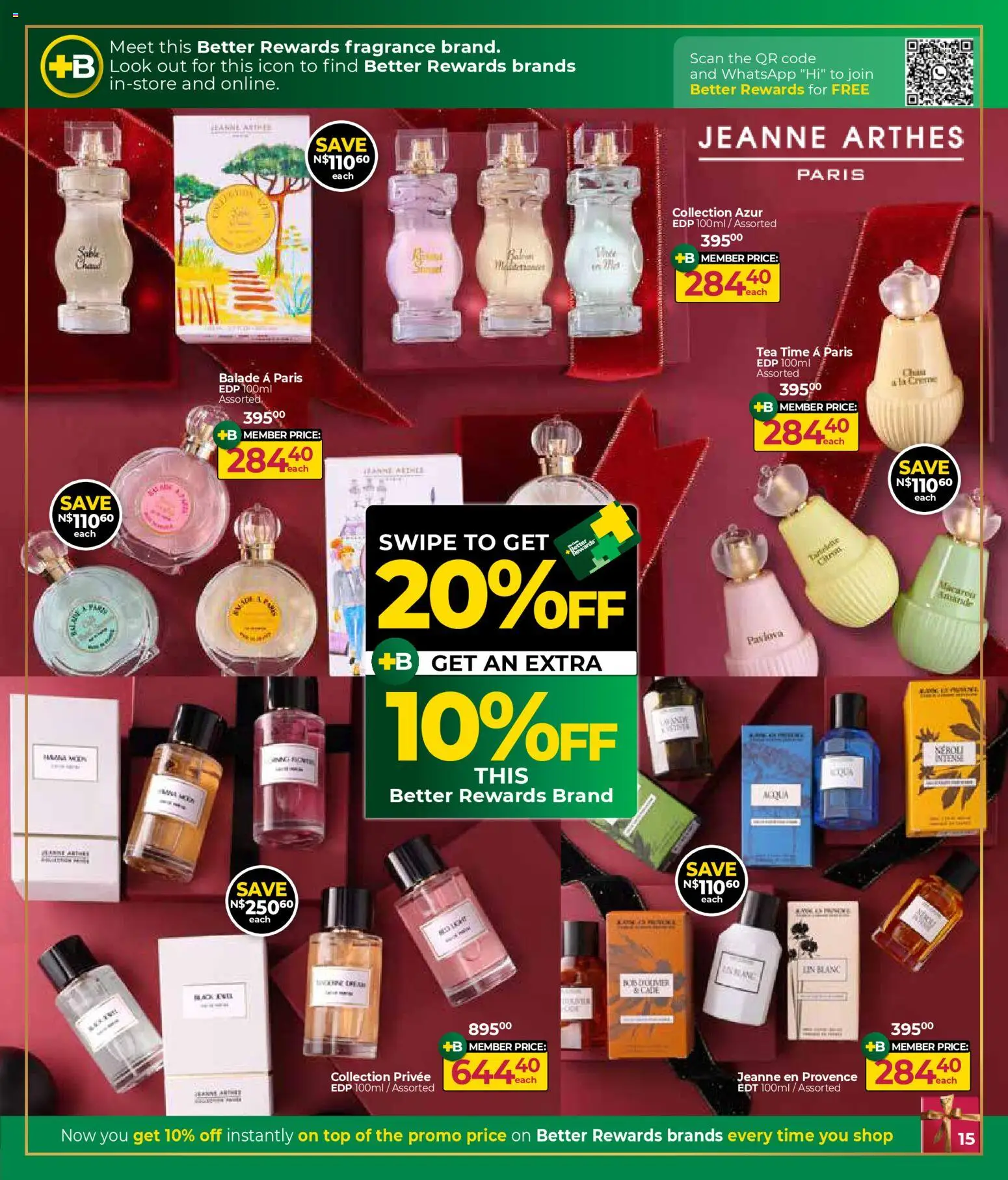 New Dis-Chem catalogue – valid from 29.10.2025 | Page: 15 | Products: Fragrance, Tea