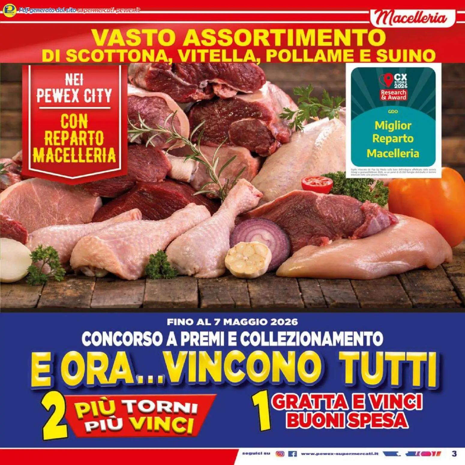 Volantino Pewex del 07.04.2026 | Pagina: 3 | Prodotti: Suino