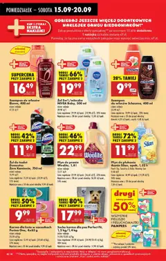 WSZYSTKIE PIELUSZKI I PIELUCHOMAJTKI PAMPERS, mieszaj dowolnie od 15.09.2025 | Strona: 54 | Produkty: Pampers, Pieluchomajtki, Płyn do płukania tkanin, Szampon