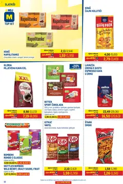 Katalog Metro - Pregled kataloga iz trgovine Metro, vrijedi od 16.12.2025 | Stranica: 10 | Proizvodi: Čajni kolutići, Praline, Mljevena kava, Čokolada