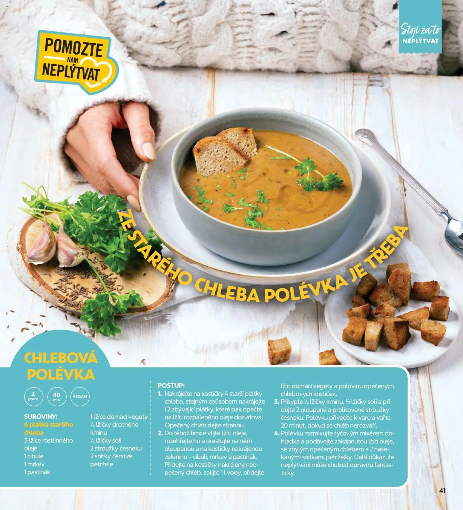 Albert magazín od 01.01.2026 | Strana: 41 | Produkty: Vegan, Chléb, Hrnce, Lžíce