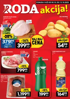 Roda katalog - pregled Roda kataloga - važi od 09.10.2025