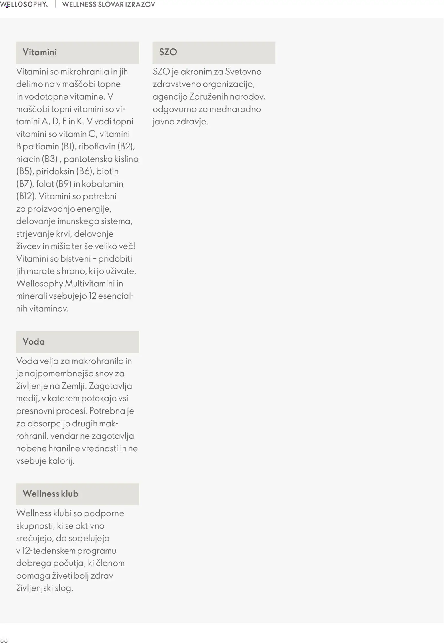 Novi Oriflame katalog ponudbe – veljaven od 01.01.2026 | Stran: 58 | Izdelki: Voda