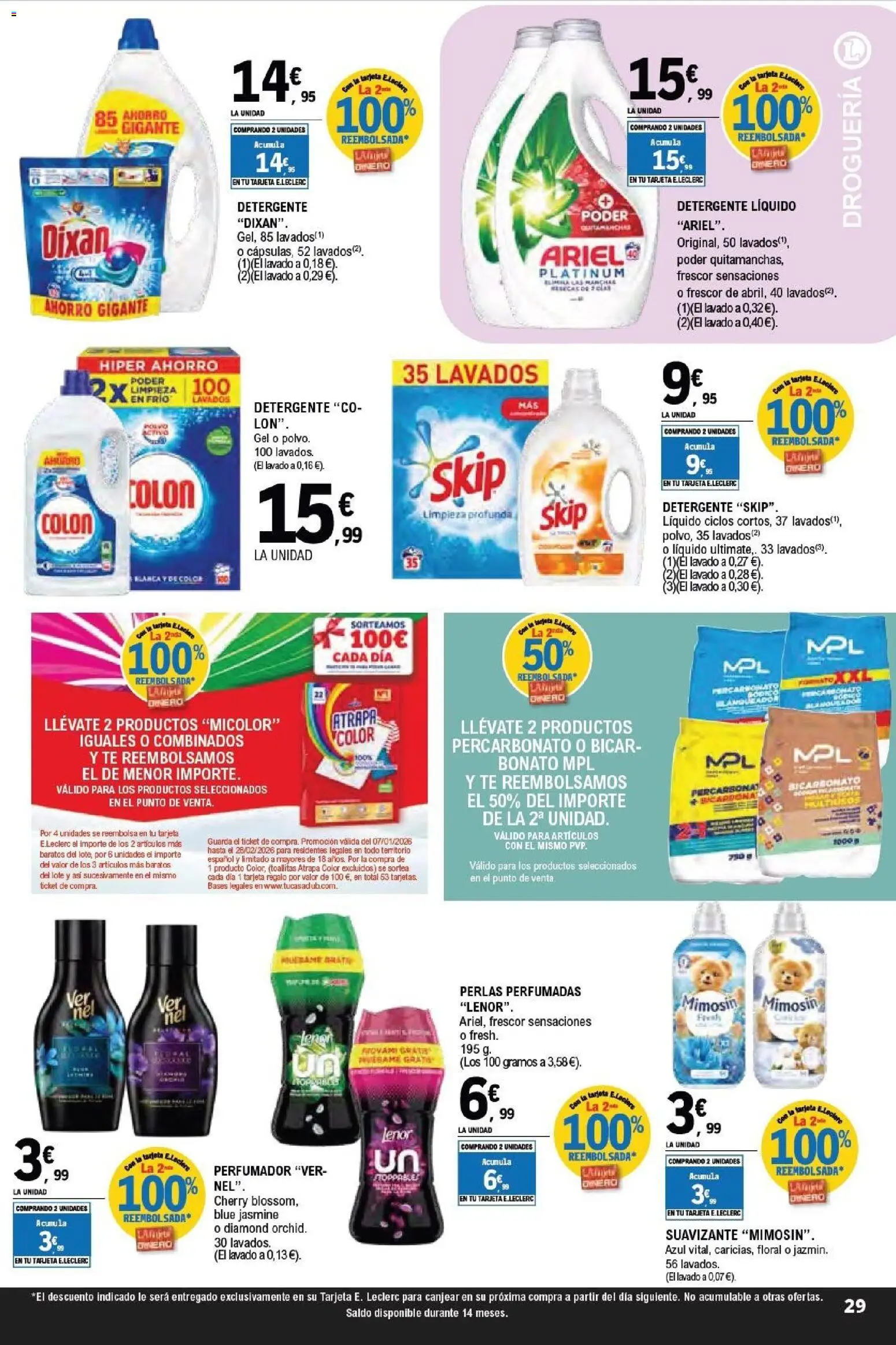 E.Leclerc - Super Ofertas Pamplona │ válido desde el 04.02.2026 | Página: 29