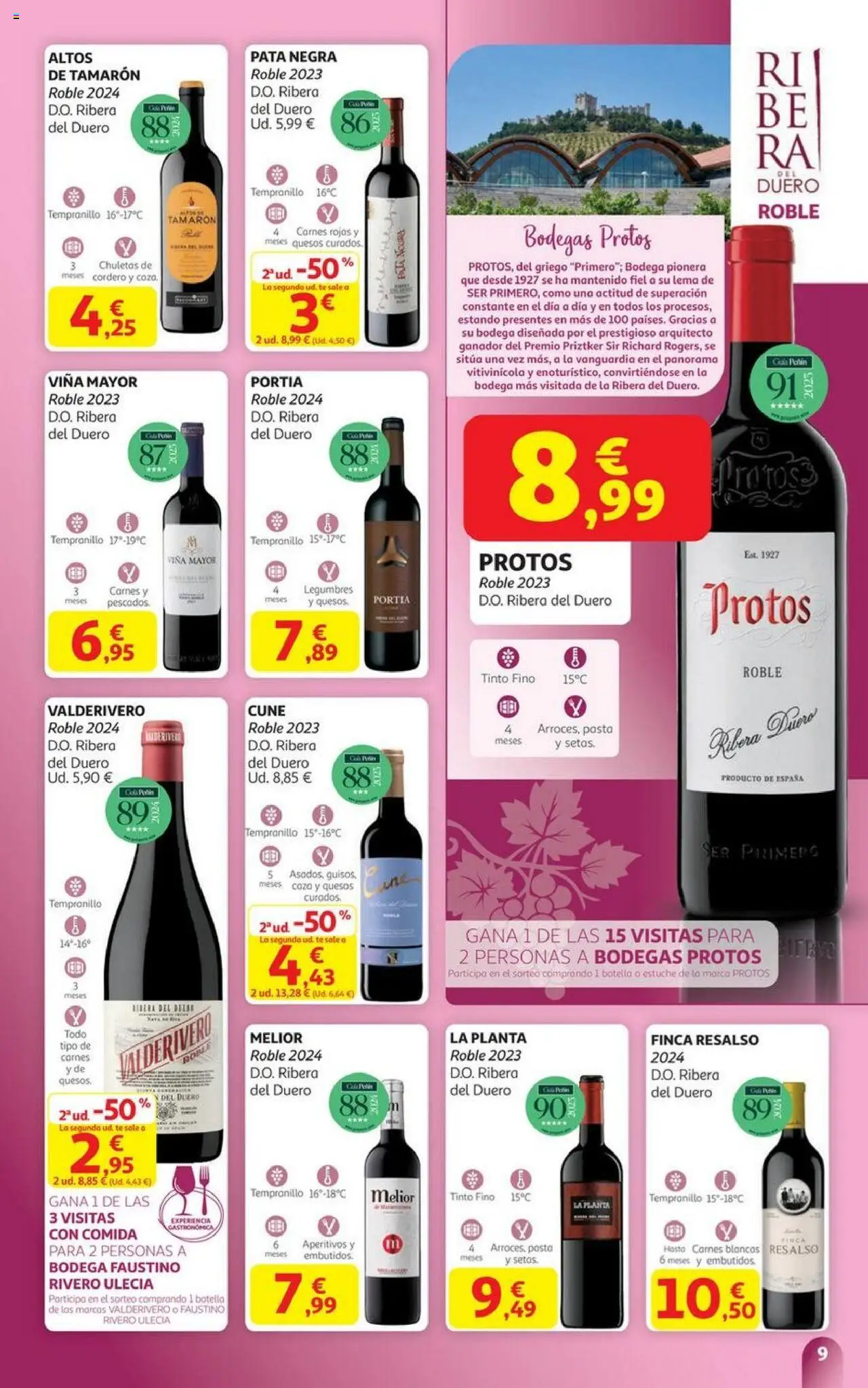 Alcampo - HP Castilla León │ válido desde el 06.10.2025 | Página: 9 | Productos: Pasta, Té, Marco, Φίλτρο καφέ