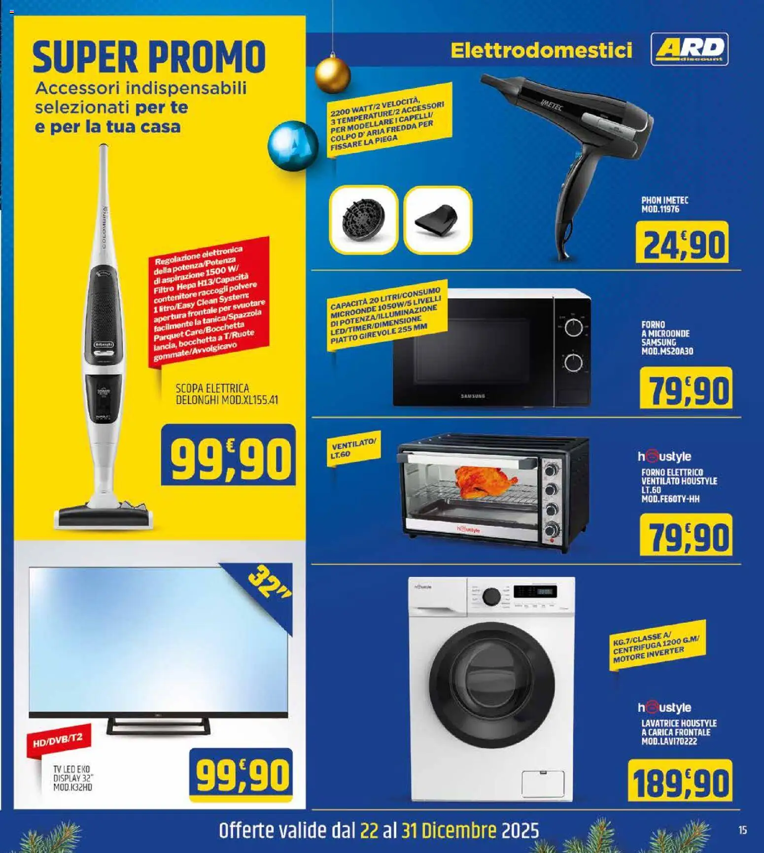 Volantino ARD Discount del 22.12.2025 | Pagina: 15