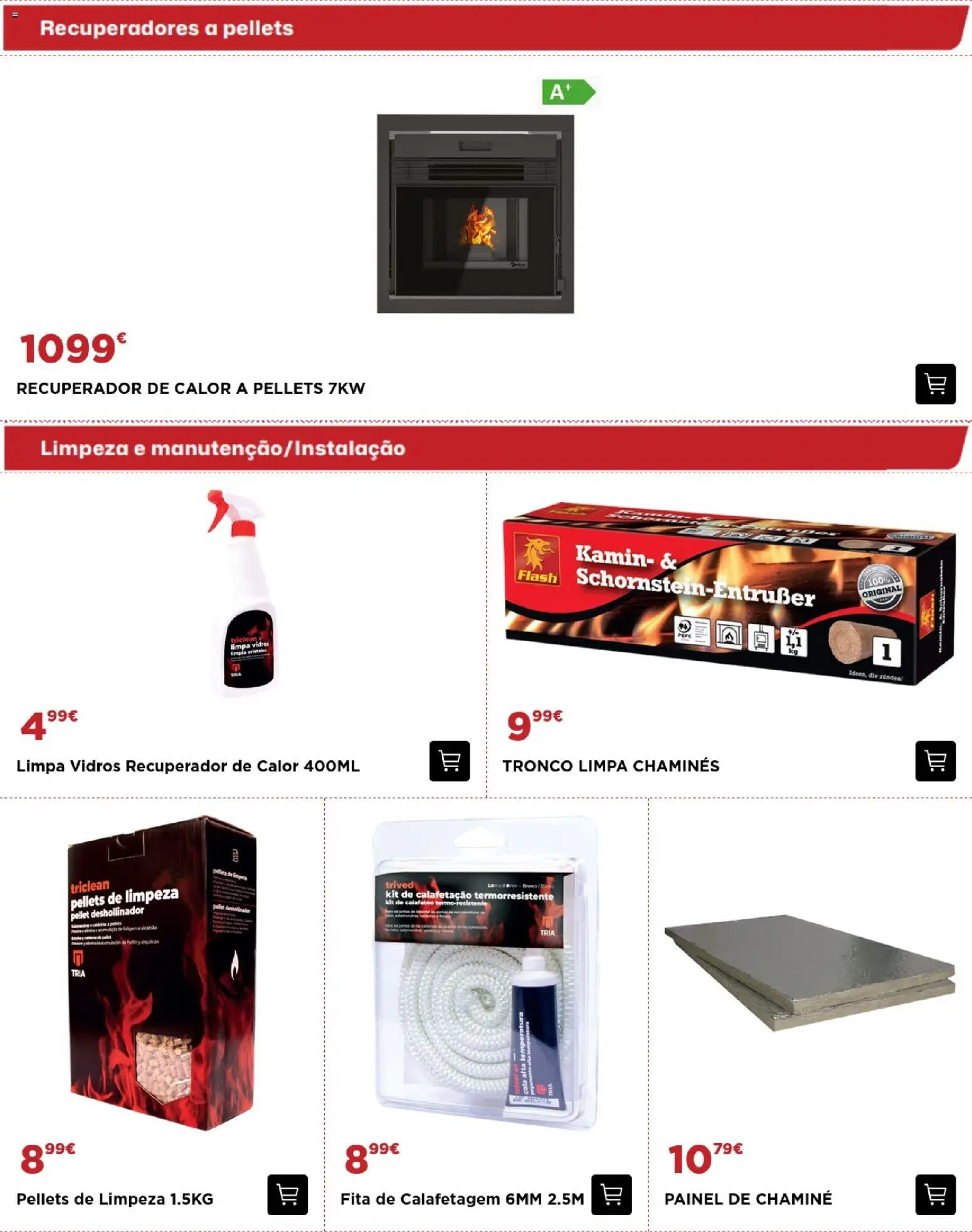 BricoMarché - Catálogo Aquecimento 12p │ válido de 06.11.2025 | Página: 3 | Produtos: Limpa vidros