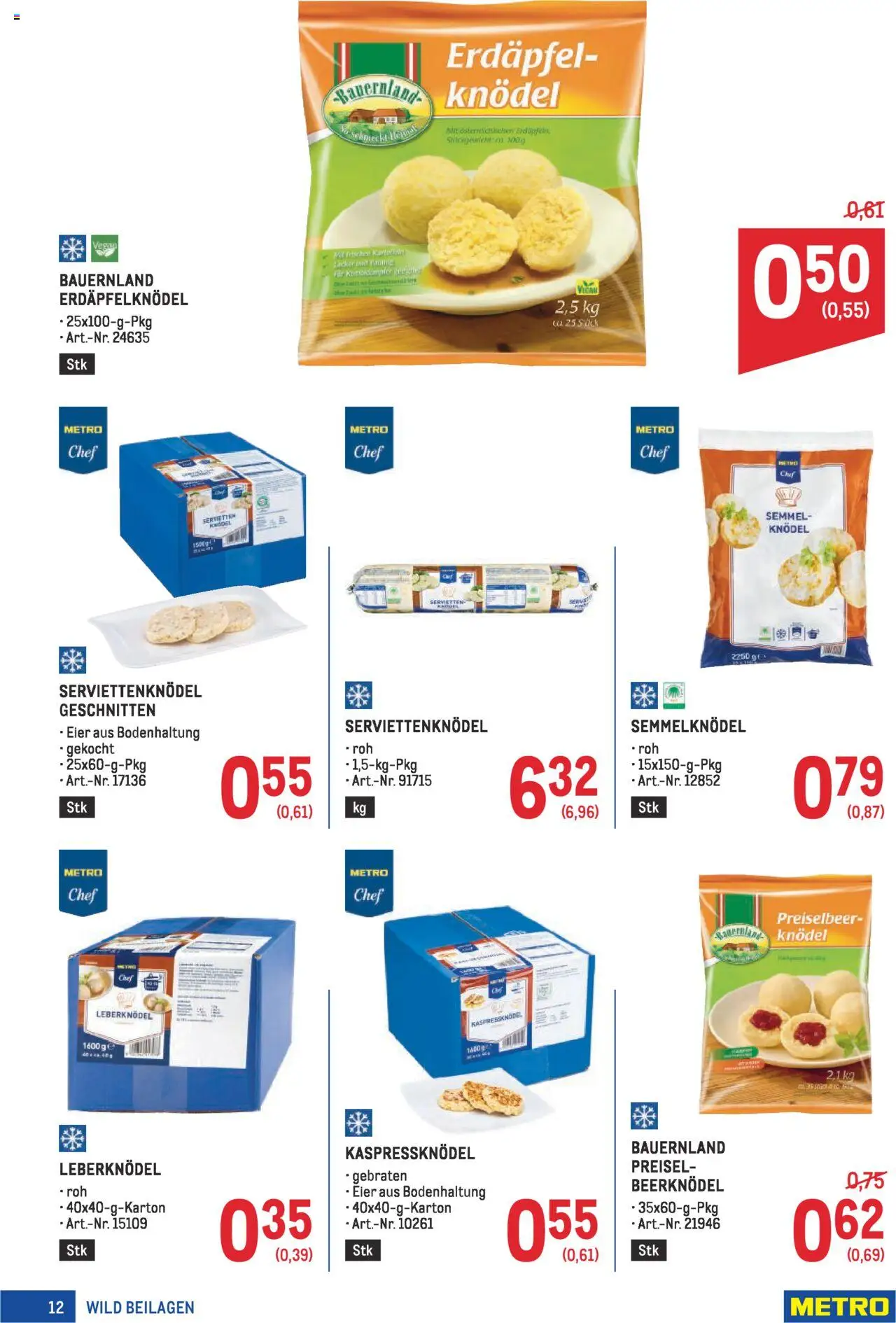 Metro  Wild Spezial gültig ab 18.09.2025 | Seite: 12 | Produkte: Eier