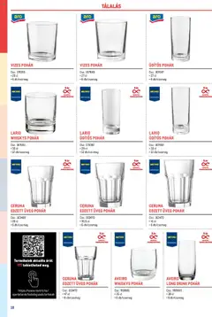 VIZES POHÁR, Csz.: 178155, • 20 cl, • 6 db/csomag - amely érvényes a következő dátumtól: 17.02.2025 | Oldal: 18 | Termékek: Whisky, Pohár