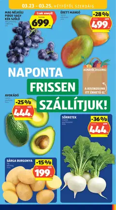 ÉRETT MANGÓ, Érett mangó - amely érvényes a következő dátumtól: 19.03.2026 | Oldal: 53