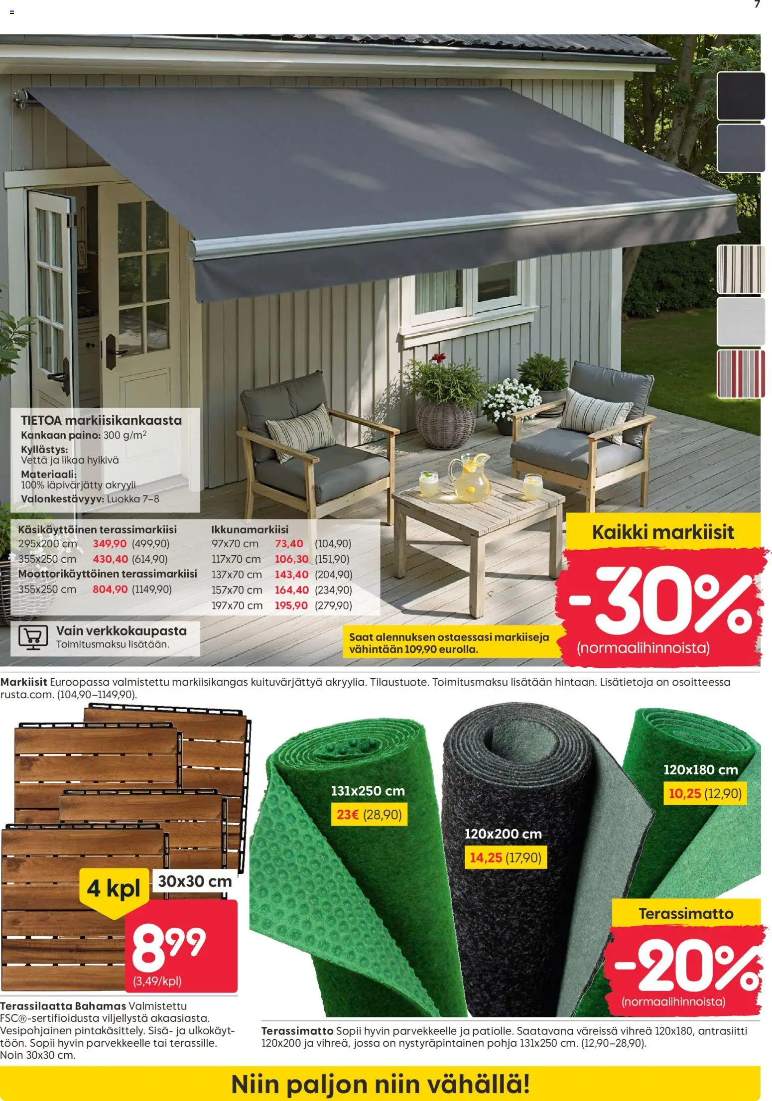 Rusta tarjoukset – voimassa 09.03.2026 alkaen | Sivu: 7
