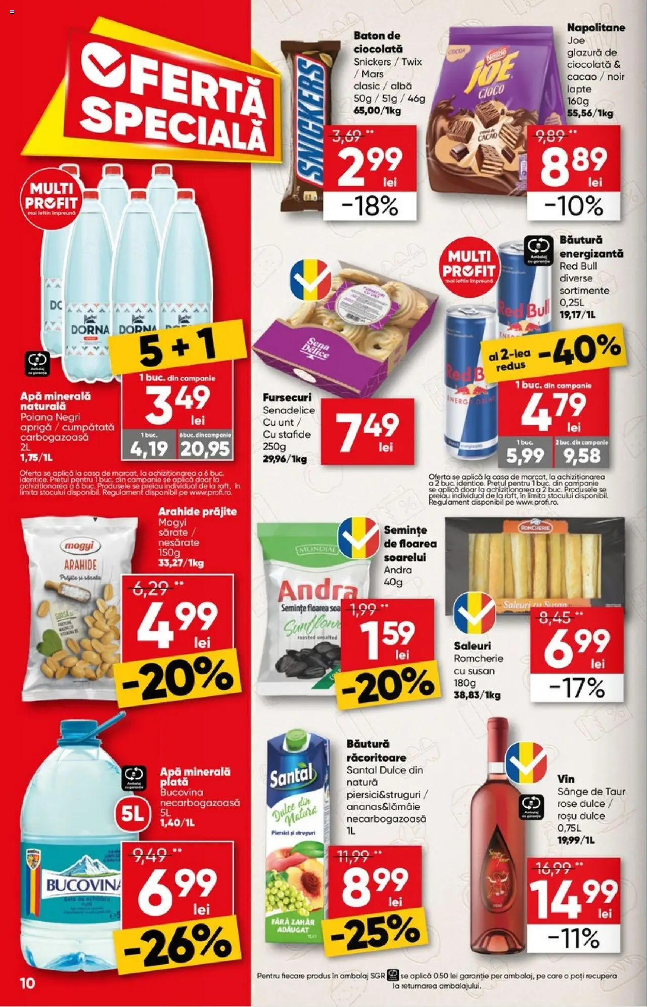 Catalog Profi Loco nou – valabil de la 06.08.2025 | Pagină: 10 | Produse: Yazı tahtası kalemi, Ciocolată, Cacao, Apă