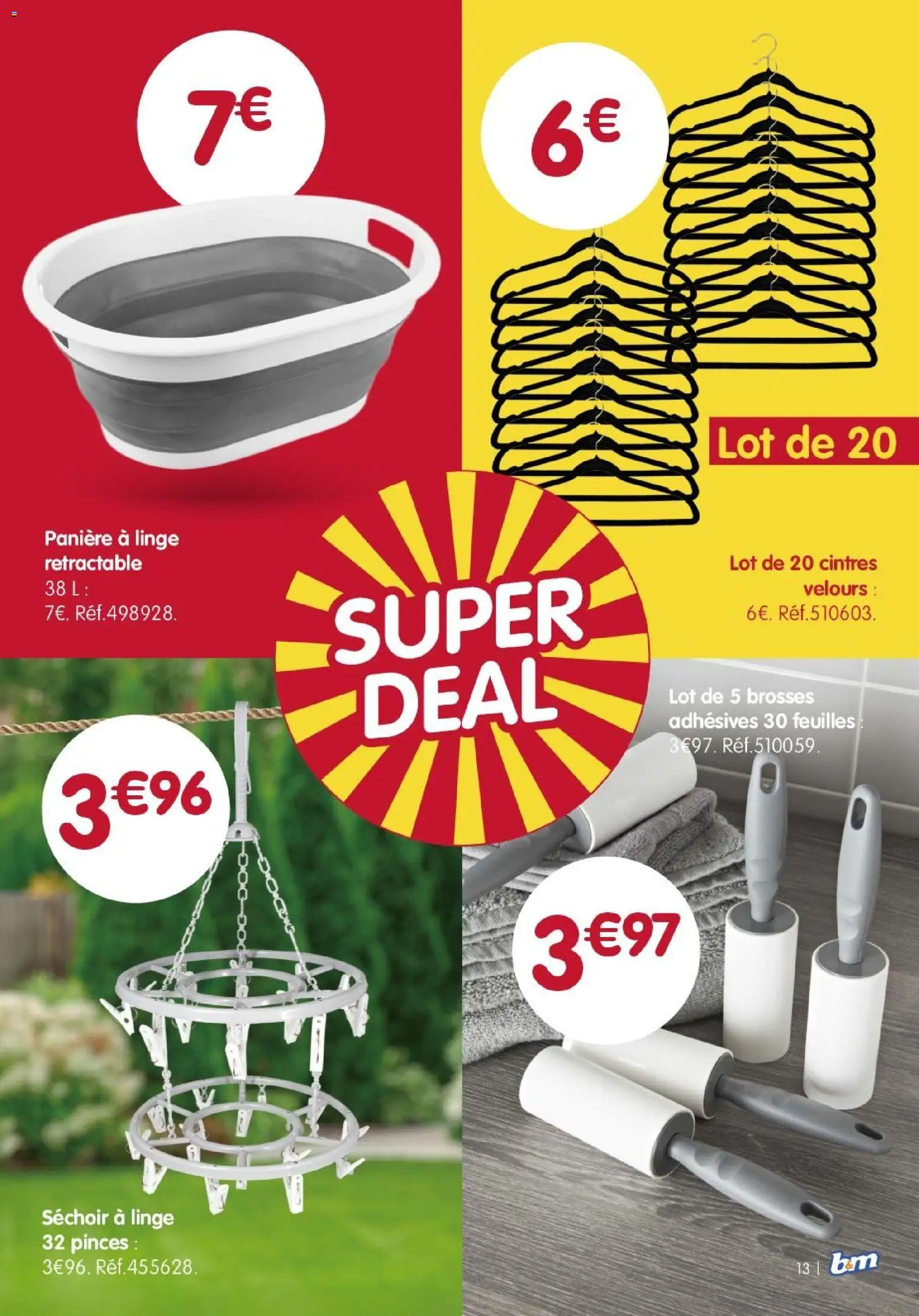 {H1} | Page: 13 | Produits: Pinces, Séchoir, Sechoir à linge