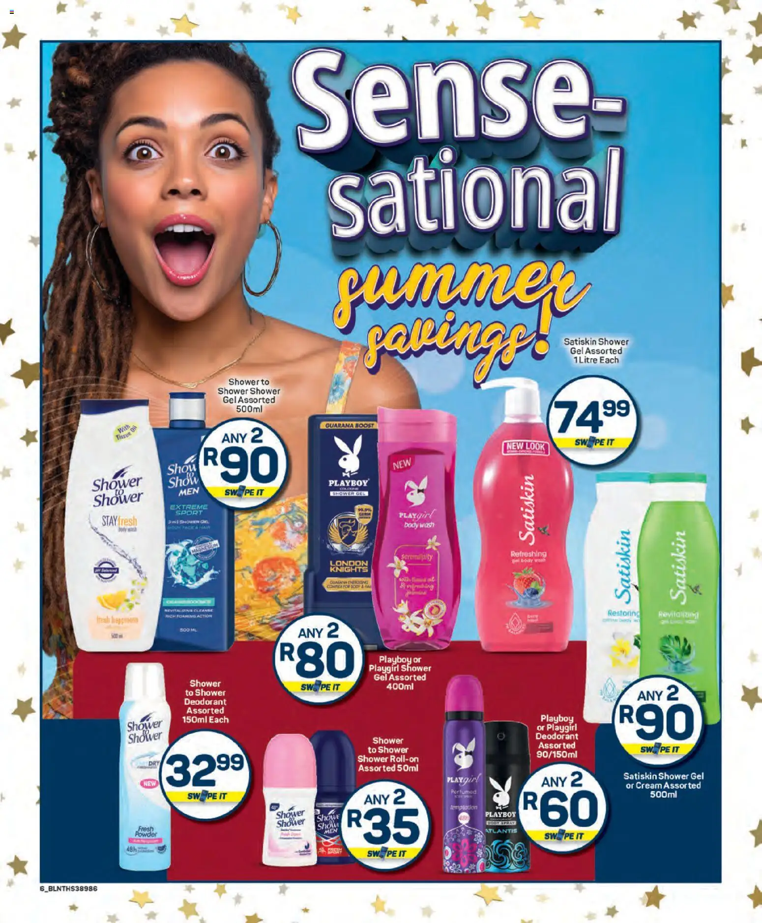 New Pick n Pay catalogue – valid from 25.11.2025 | Page: 6 | Products: Shower, Powder, Shower gel, Deodorant