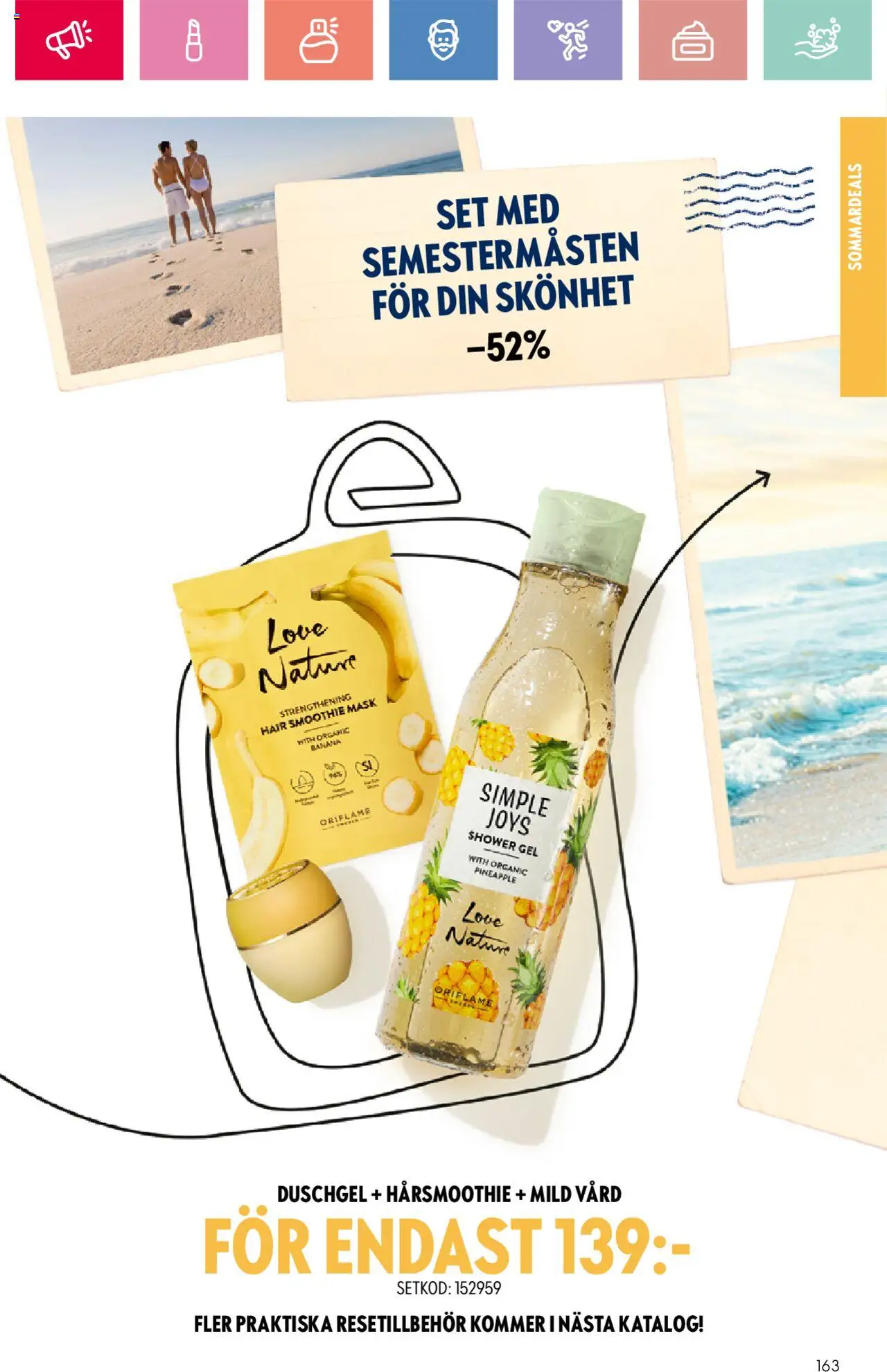 Oriflame reklamblad aktuell från 01.06.2025 | Sida: 163 | Produkter: Mask, Set
