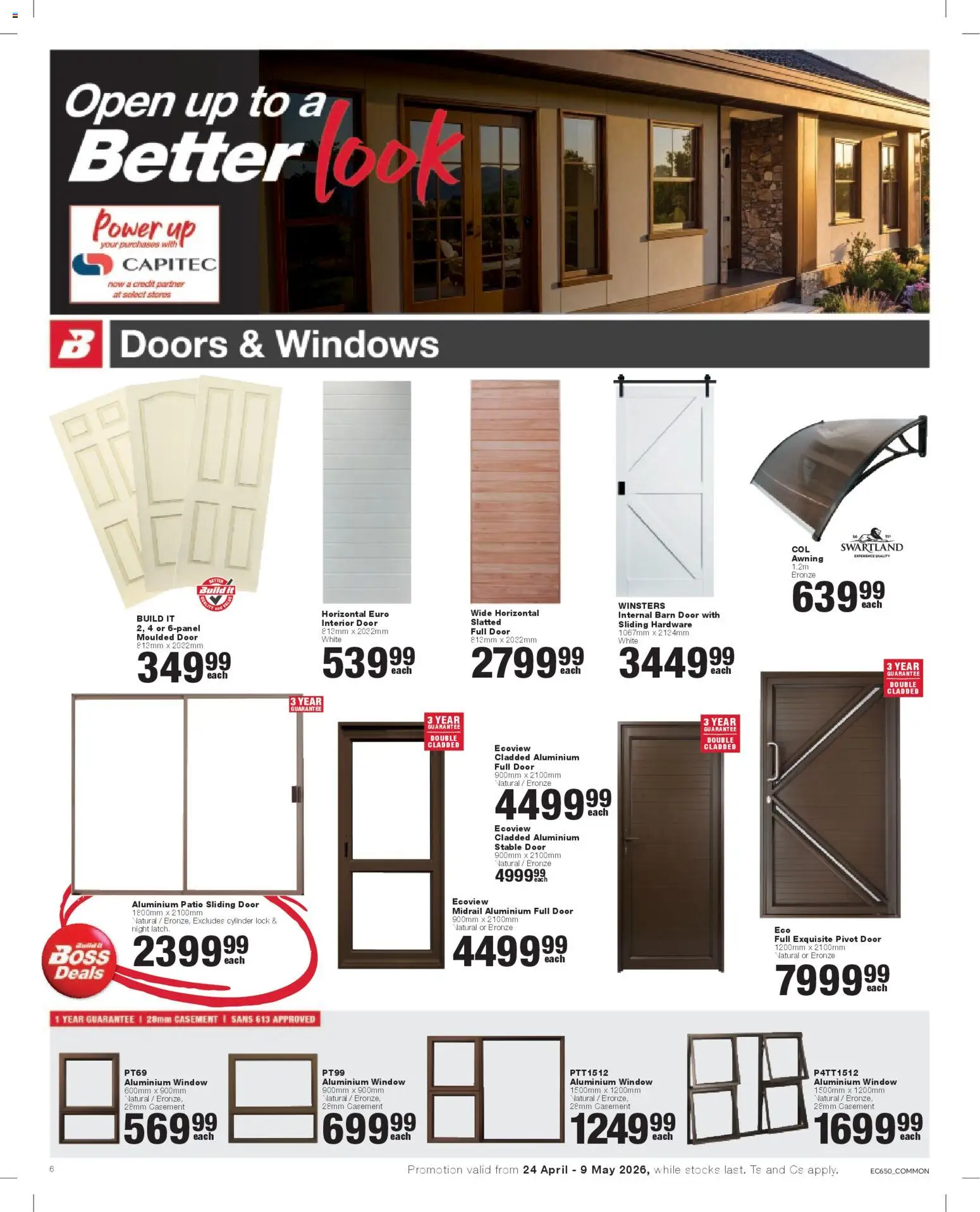New Build It catalogue – valid from 24.04.2026 | Page: 6 | Products: Stable door, Lock