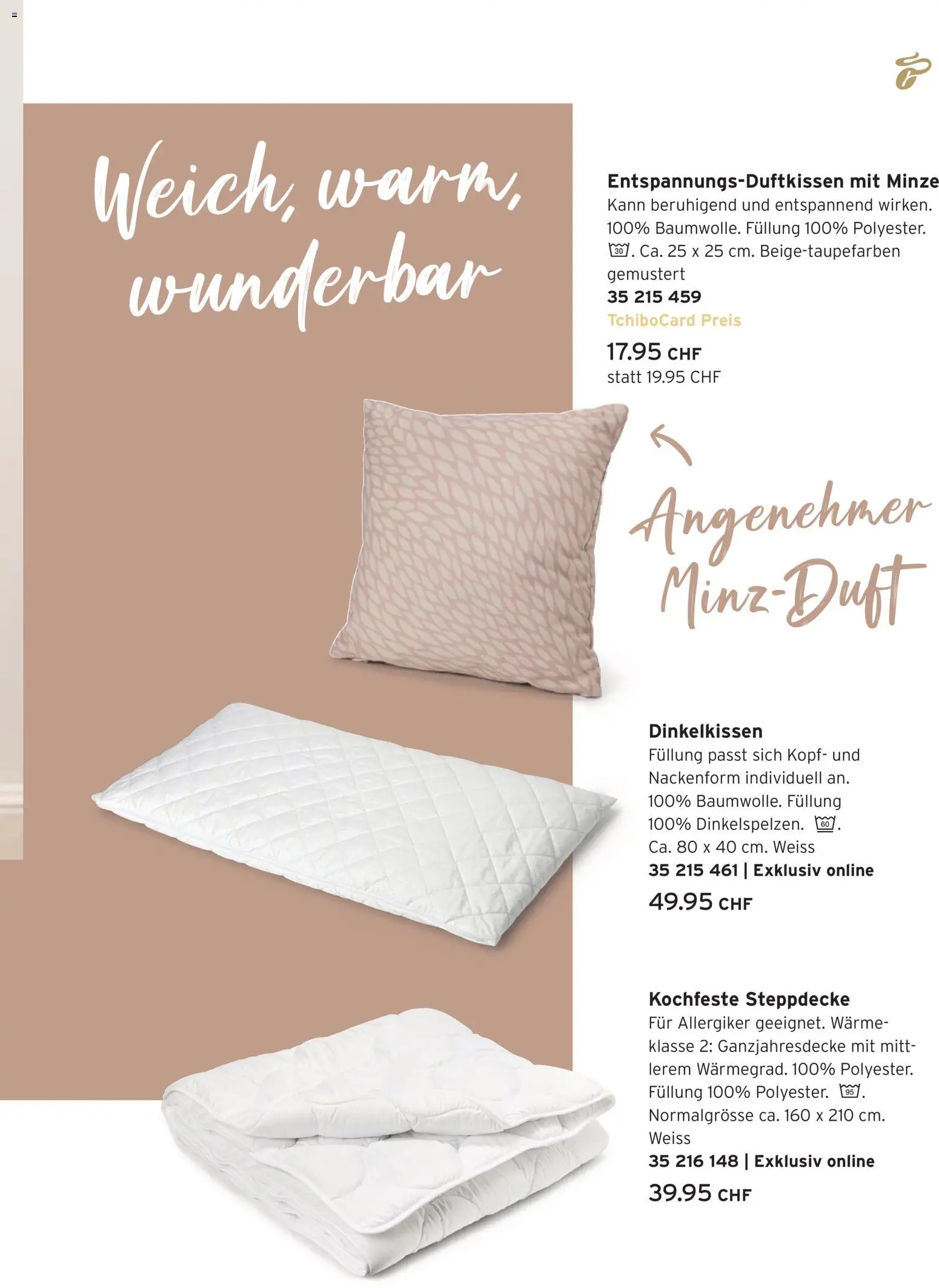 Tchibo aktionen Ein Leben in Balance – gültig ab 24.03.2026 | Seite: 25