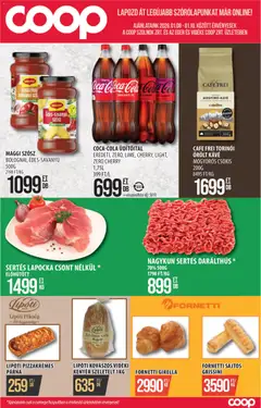COOP Szolnok Akciós újság - amely érvényes a következő dátumtól: 08.01.2026