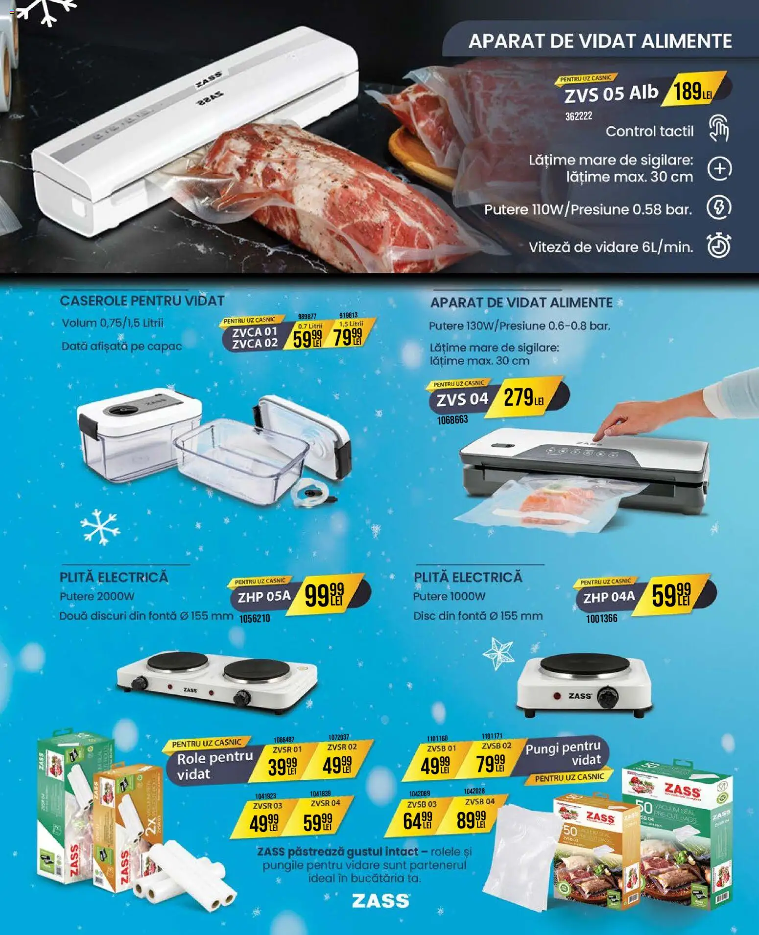 Noul catalog Selgros – valabil de la 01.12.2025 | Pagină: 14 | Produse: Disc, Plită, Caserole, Role