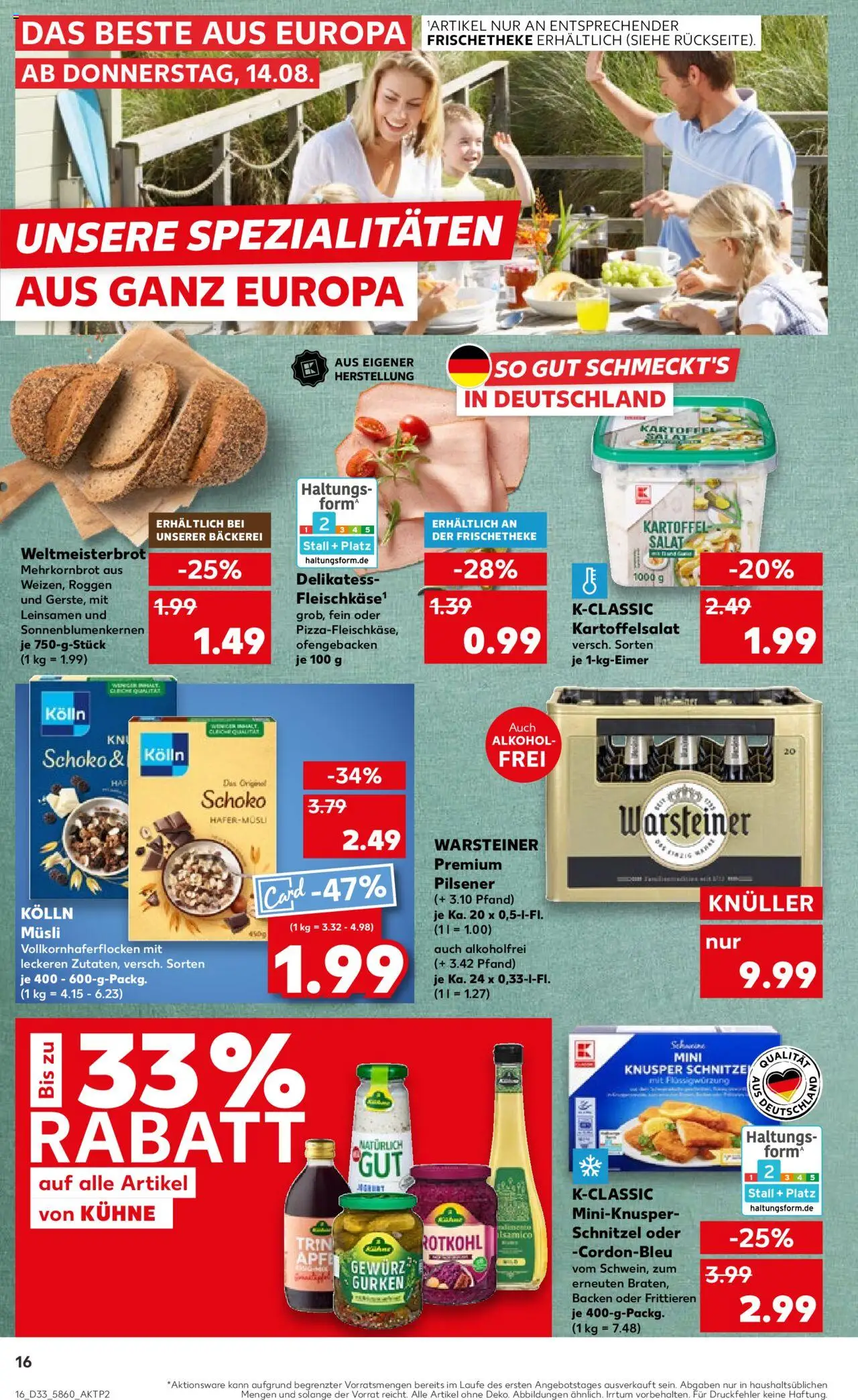  | Pagina: 16 | Producten: Schnitzel