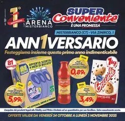 Anteprima del volantino SuperConveniente Misterbianco catalogo valido a partire dal 24.10.2025