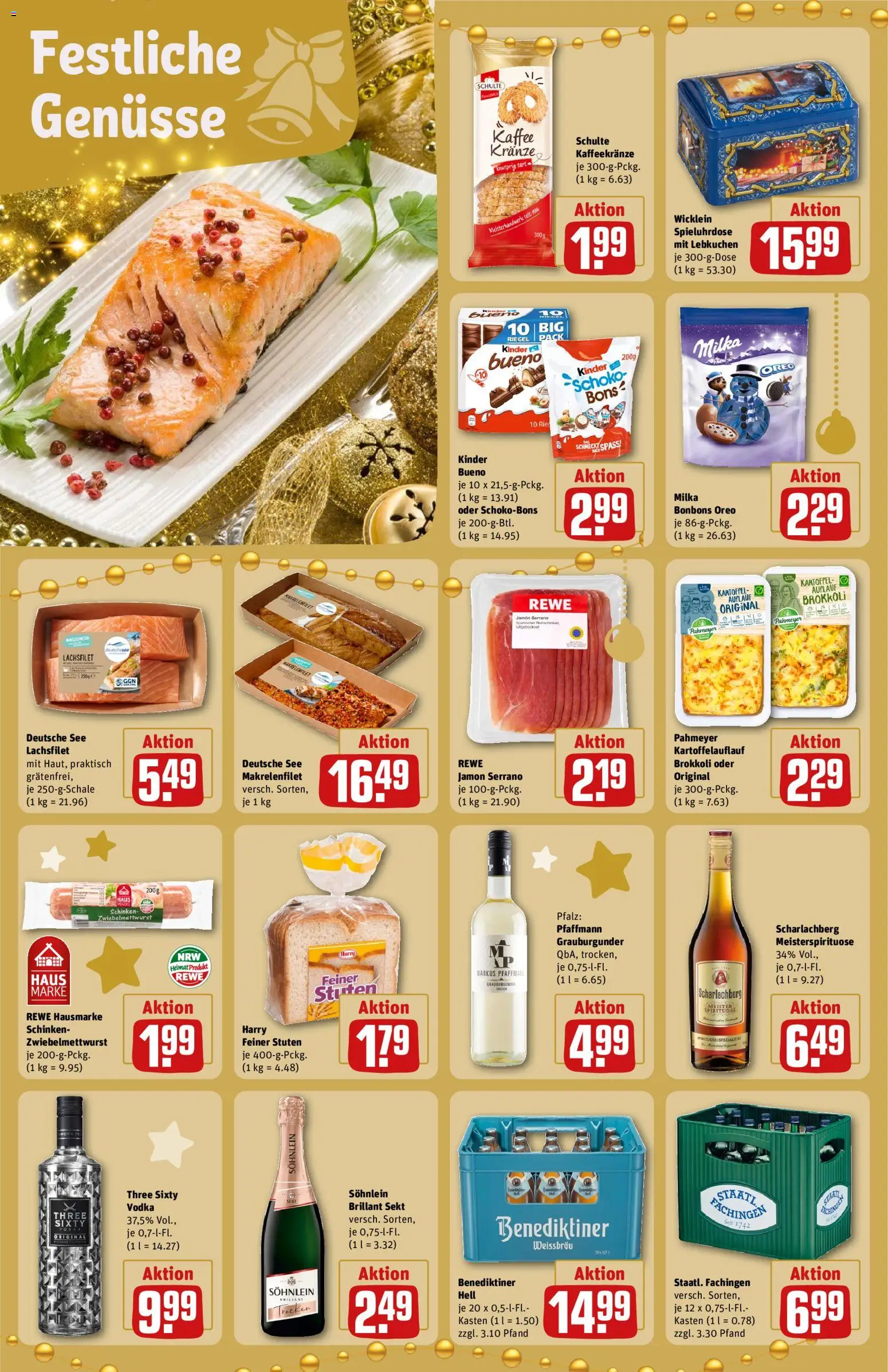 Rewe ihr Kaufpark Prospekt 	 – gültig ab 01.12.2025 | Seite: 19 | Produkte: Kaffee, Kinder bueno, Milka, Schinken