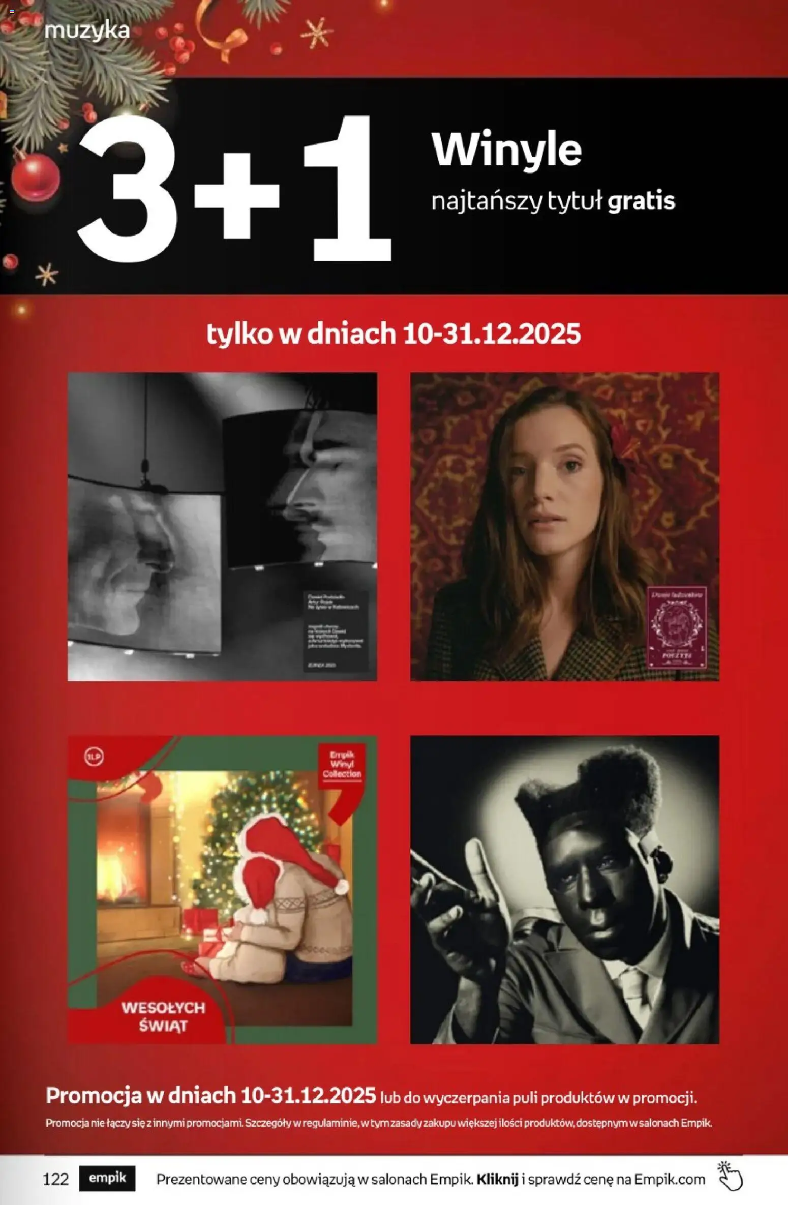 Empik promocje - Tom kultury Muzyka od 10.12.2025 | Strona: 13 | Produkty: Winyle
