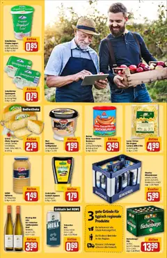 Schwälbchen Speisequark, 40/20% Fett, je 250-g-Pckg. ab 26.10.2025 gültig | Seite: 29 | Produkte: Quark, Joghurt, Pils, Mineralwasser