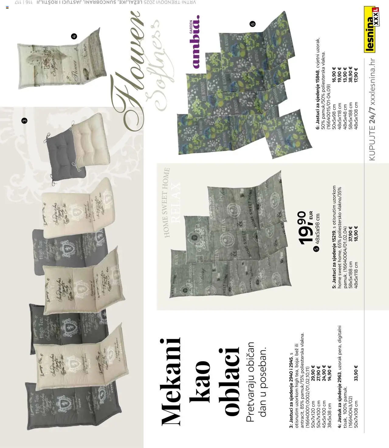 Lesnina katalog | vrijedi od 25.02.2025 | Stranica: 117 | Proizvodi: Jastuk