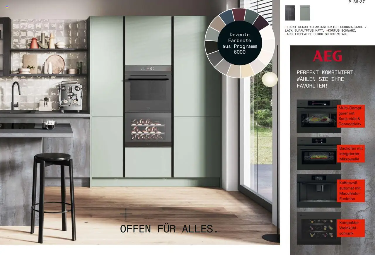 Höffner Alno – gültig ab 22.09.2025 | Seite: 37 | Produkte: Mikrowelle, Schrank, Backofen