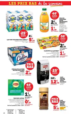 U Express - Prévisualisation de U Express catalogue valide à partir de 10.02.2026 | Page: 12 | Produits: Filtre, Briques, Café, Thé