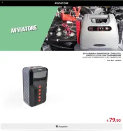 Anteprima del volantino Brico io Auto Inverno catalogo valido a partire dal 15.10.2025 | Pagina: 21 | Prodotti: Compressore, Batteria