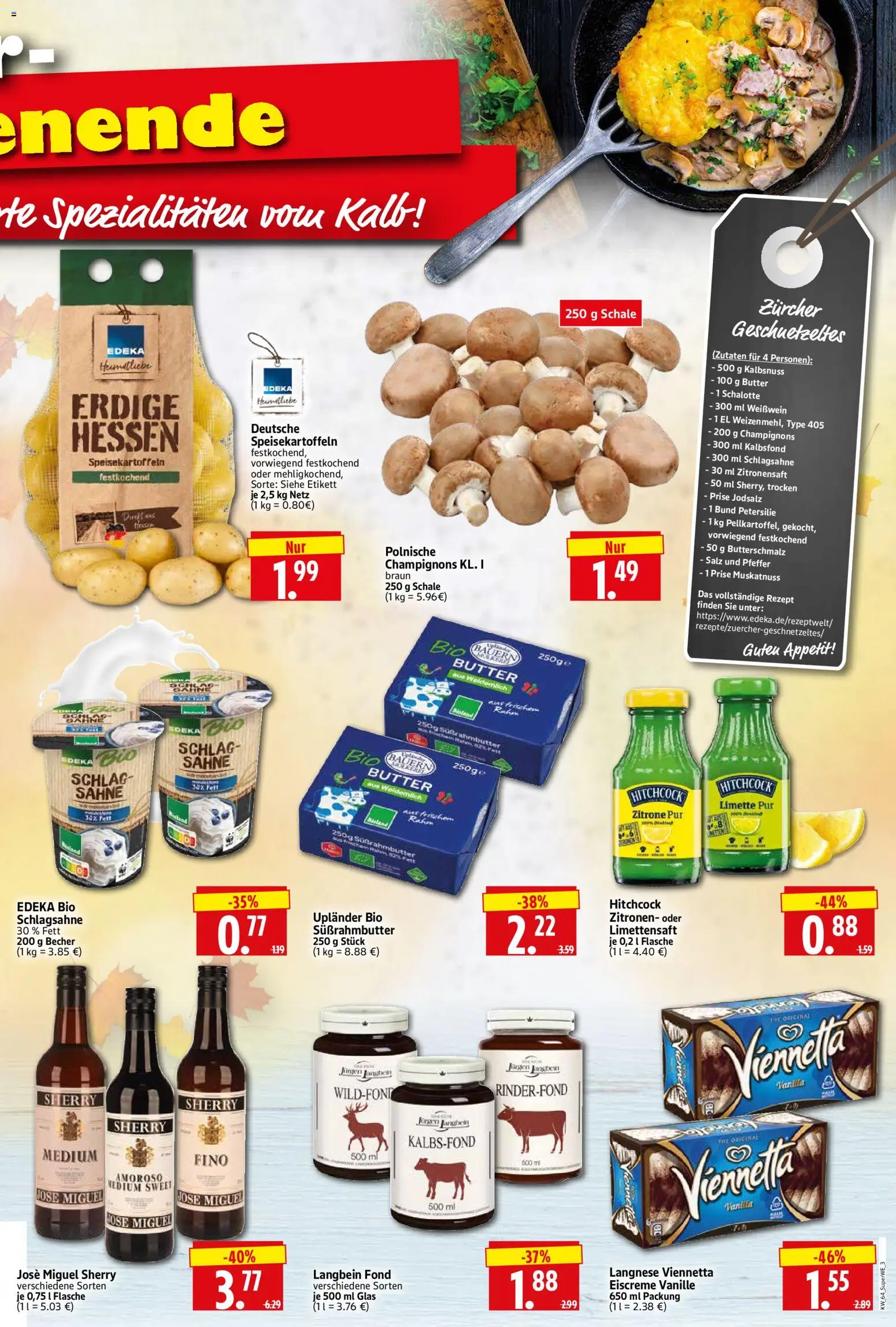 HERKULES  Sonderbeilage – gültig ab 13.11.2025 | Seite: 3 | Produkte: Butterschmalz, Eiscreme, Petersilie, Zitronen