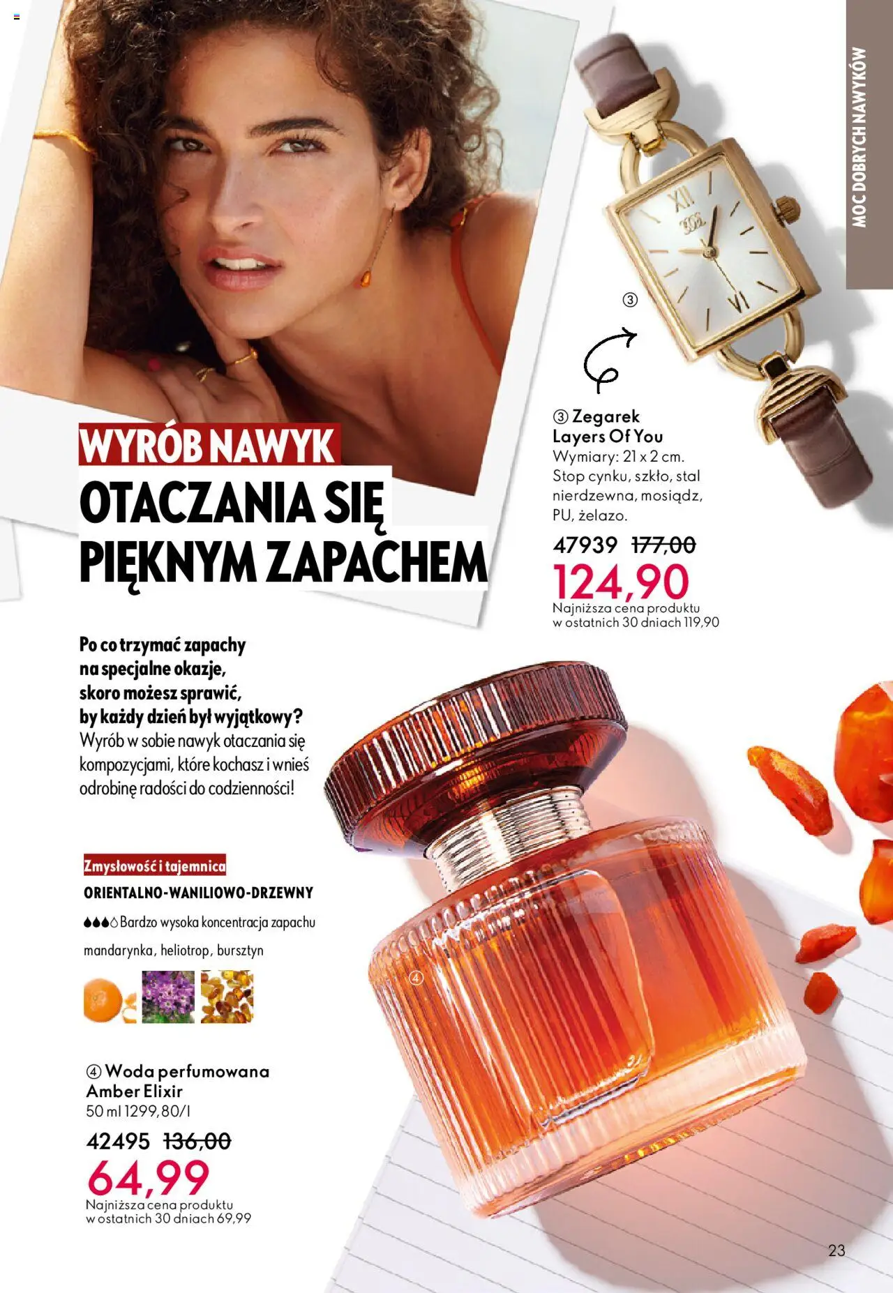 Oriflame Katalog 14 2025 od 01.10.2025 | Strona: 23 | Produkty: Zegarek, Woda