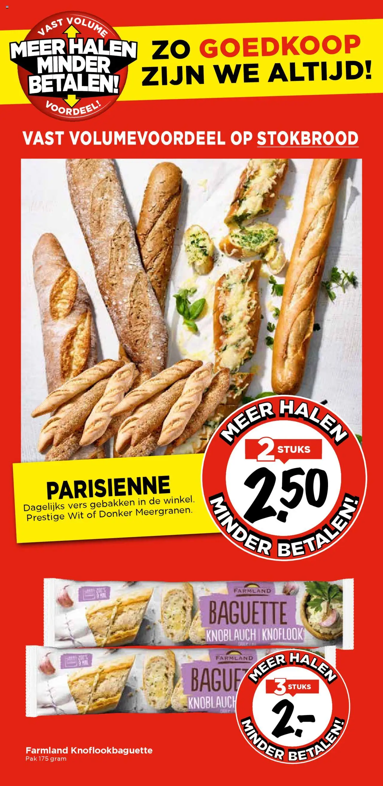 {H1} | Pagina: 23 | Producten: Baguette, Stokbrood, Knoflook