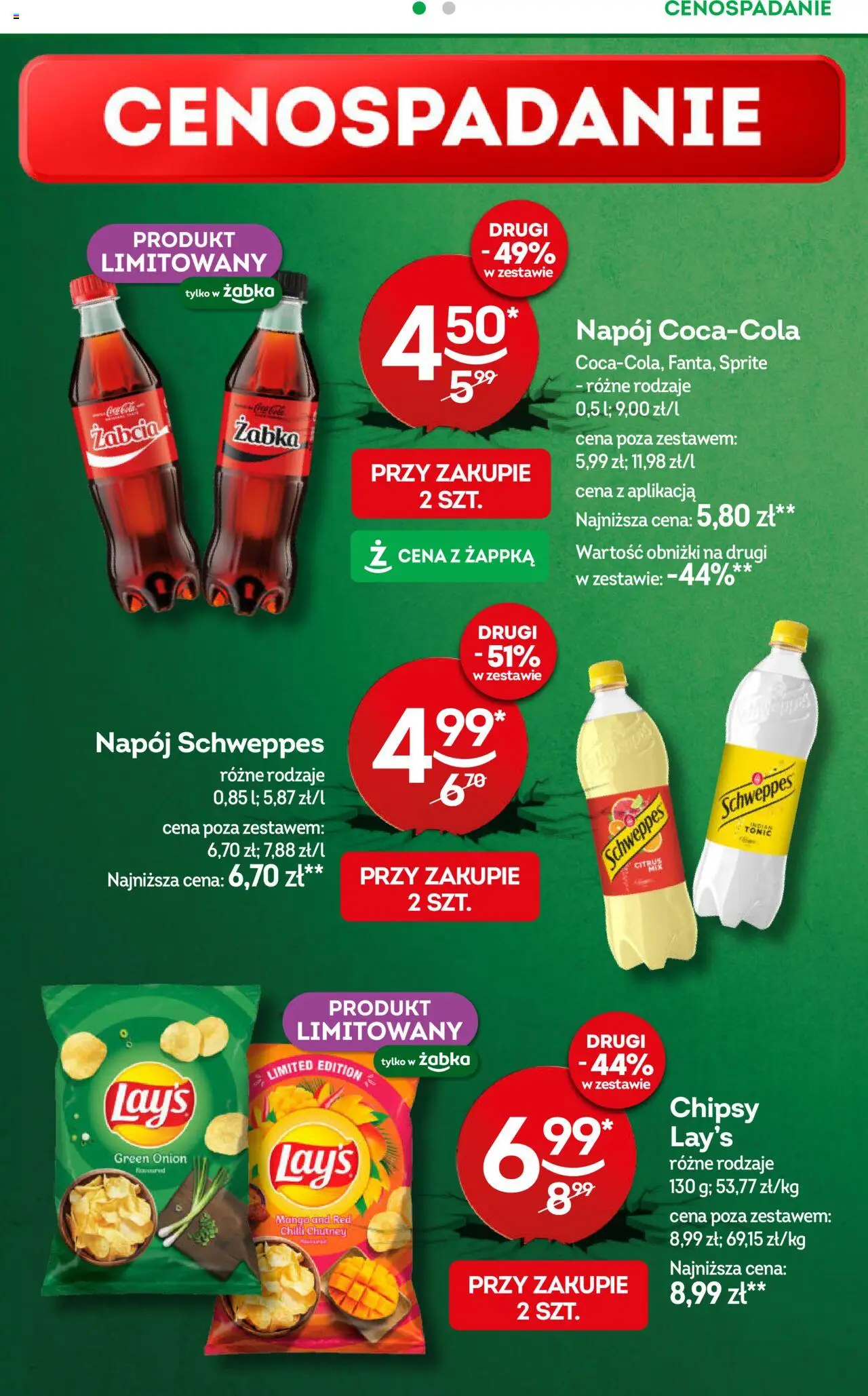 Żabka Gazetka od 18.06.2025 | Strona: 32 | Produkty: Mango, Chipsy, Sprite