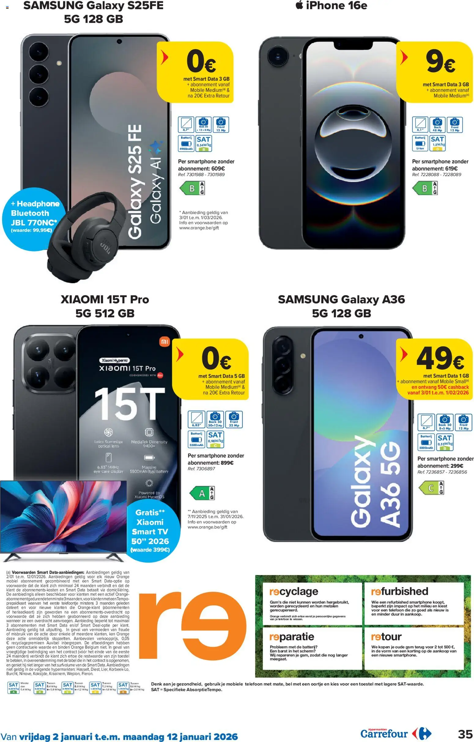 {H1} | Pagina: 35 | Producten: Telefoon, Tv, Batterij, Mobiel