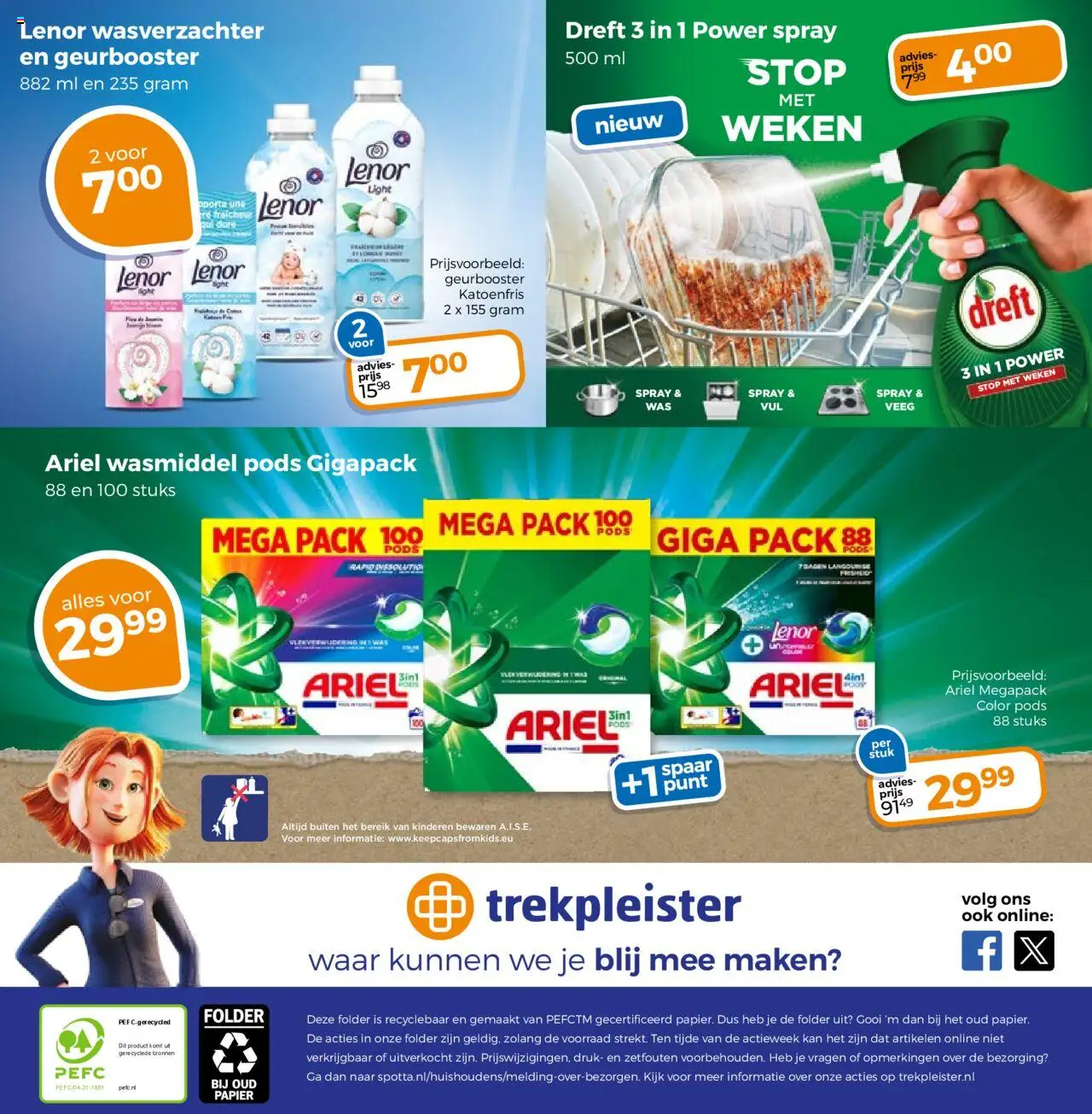 | Pagina: 48 | Producten: Wasmiddel, Wasverzachter, Kan, Papier