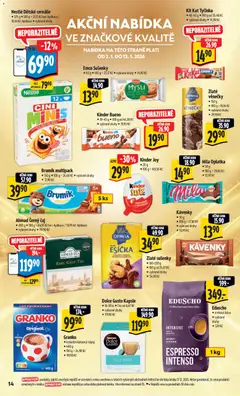 Náhled letáku Albert leták - Hypermarket od 02.01.2026 | Strana: 19 | Produkty: Dolce Gusto, Kapsle, Esíčka, Kinder