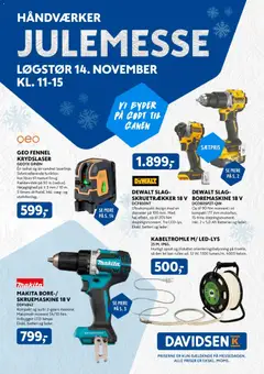 Davidsen - Julemesse Løgstør gyldig fra 14.11.2025