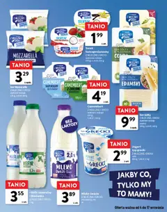 Intermarche Gazetka - Ja to kupuję od 04.09.2025 | Strona: 21 | Produkty: Ser żółty, Maślanka, Serek, Camembert